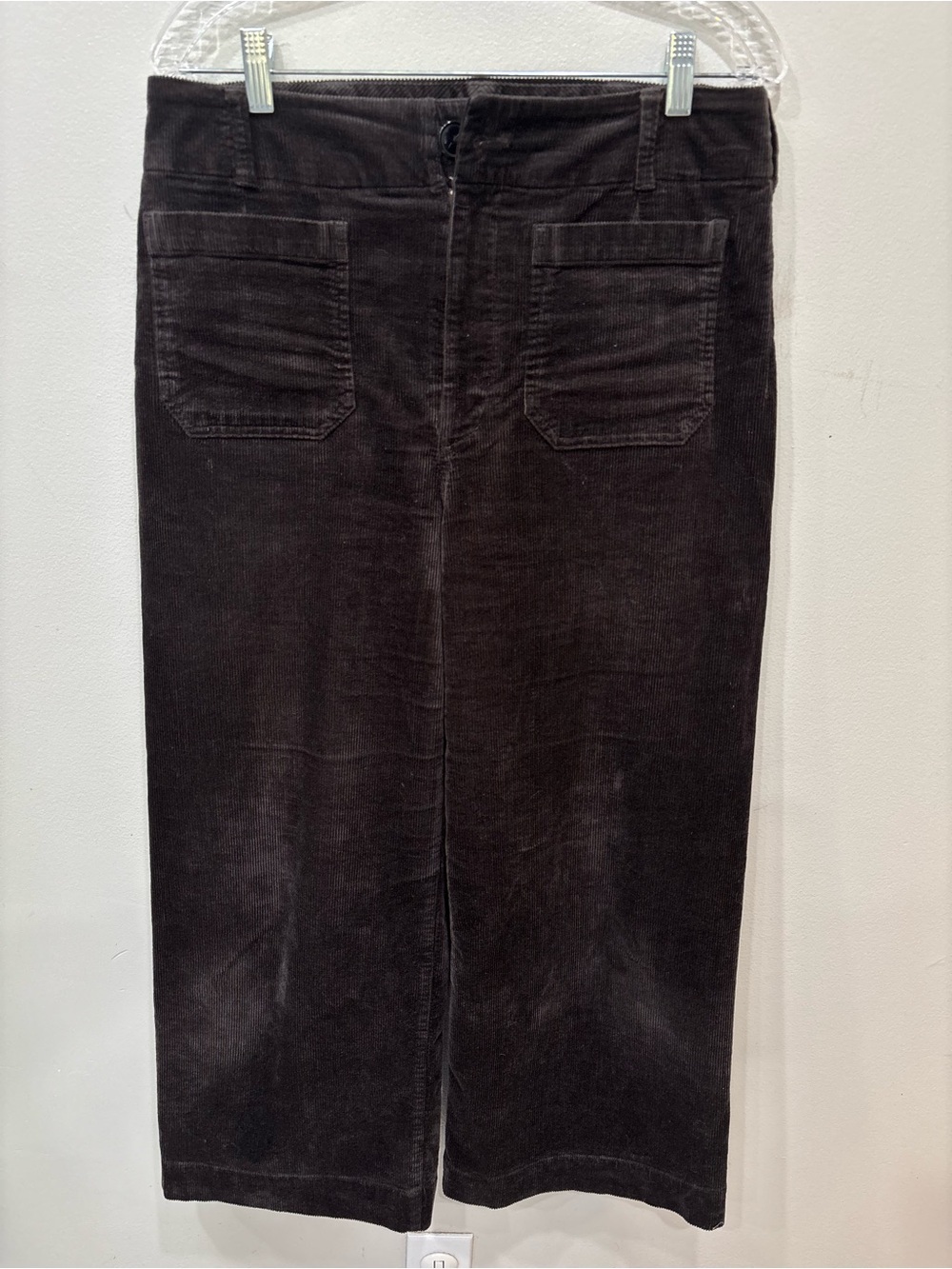 Maeve Anthropologie Colette Wide Leg Cropped Corduroy Pants Women’s Size 31
